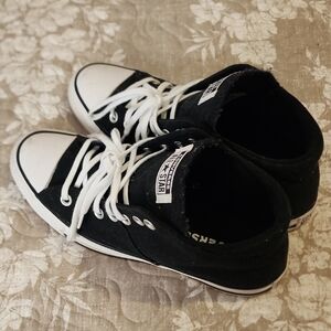 Converse Black and White High Top Sneakers